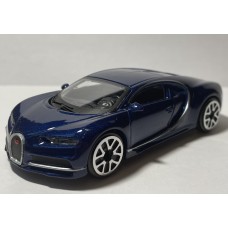Автомодель Bugatti Chiron темно-синій Bburago 1:43