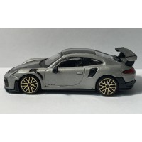 Автомодель Porsche 911 GT2 RS Street Fire срібло Bburago 1:43