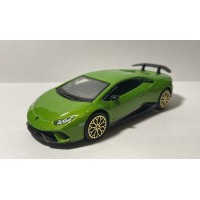 Автомодель Lamborghini Huracan Performante 2017 зелений металік Bburago 1:43