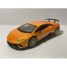 Автомодель Lamborghini Huracan Performante 2017 помаранчевий металік Bburago 1:43