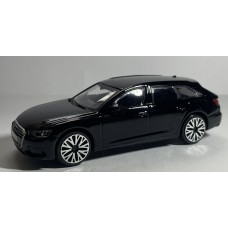 Автомодель Audi A6 Avant чорна Bburago 1:43