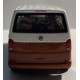 Автомодель VW T6 Multivan 2020 біло-коричневий Bburago 1:43