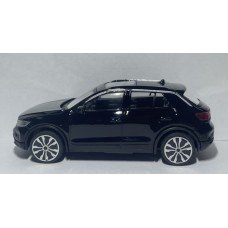 Автомодель Volkswagen T-Roc чорний металік 2021 Bburago 1:43