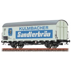 Вагон-рефрижератор Ibdlps 383 “Kulmbacher Sandlerbräu” DB Brawa 47616