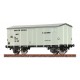 Вагон Rtu з критим гострим дахом MAV Brawa 48567