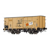 Критий вантажний вагон G10 "Rei" DB Brawa 49753