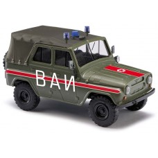 Автомодель УАЗ 469 ВАІ Радянська Військова Автоінспекція Busch 52116