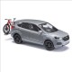 Автомодель Ford Kuga з велобагажником і велосипедом Busch 53528