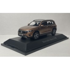 Автомодель Mercedes-Benz EQB 2021 рожеве золото Herpa 1:43