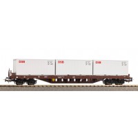 Платформа RS з 20-футовими контейнерами DSB Piko 24527
