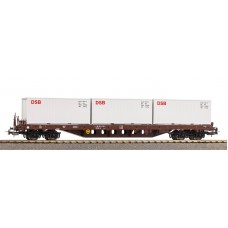 Платформа RS з 20-футовими контейнерами DSB Piko 24527