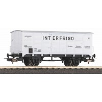 Рефрижераторний вагон SNCB з написом INTERFRIGO Piko 24532