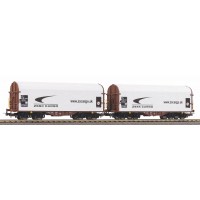 2-предметний комплект брезентових вагонів ZSSK Piko 58258