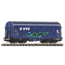Розсувний брезентовий товарний вагон VTG PIKO 58965