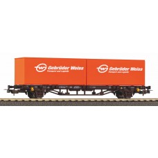 Платформа з 2 контейнерами Weiss Brothers ÖBB PIKO 97151