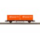 Платформа з 2 контейнерами Weiss Brothers ÖBB PIKO 97151
