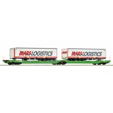 Двосекційний вагон серії T3000e CFL Cargo Roco 6600005