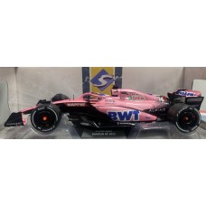 Автомодель Fernando Alonso Alpine A522 #14 F1 2022 Bahrain GP Solido 1:18