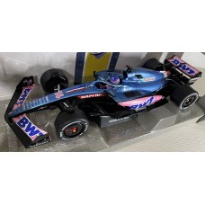 Автомодель Fernando Alonso Alpine A522 #14 Monaco GP F1 2022 Solido 1:18